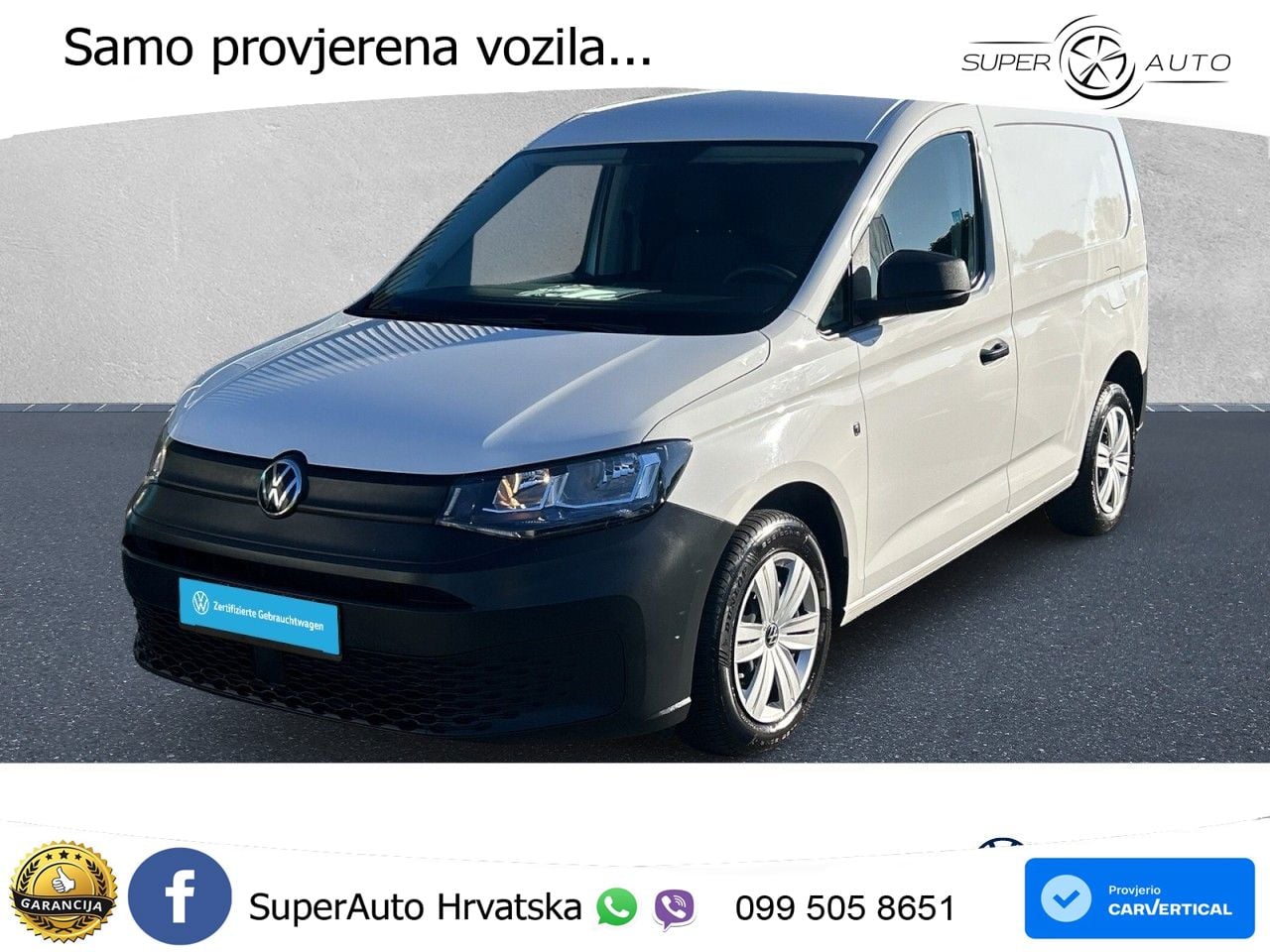 Volkswagen Caddy Cargo 2.0 TDI EcoProfi Klima Einparkhilfe 102 KS