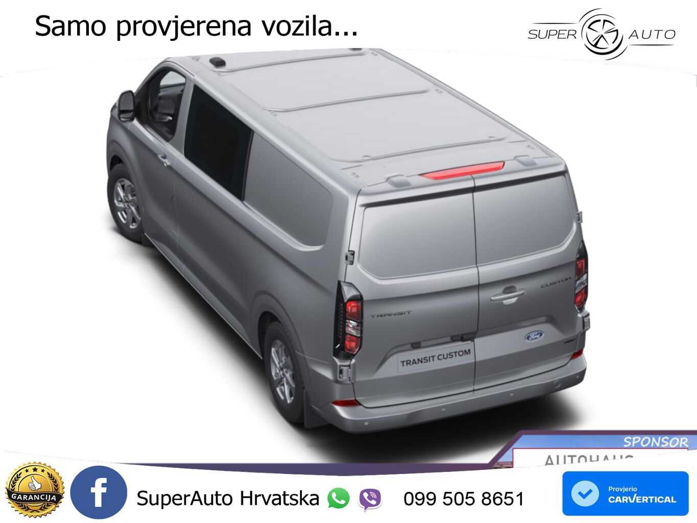 Ford Transit Custom DCiV Aut Limited L2 AHK UVP-33%* 170 KS