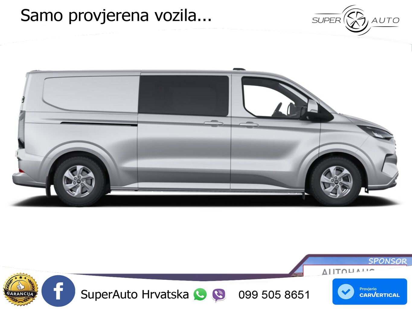Ford Transit Custom DCiV Aut Limited L2 AHK UVP-33%* 170 KS
