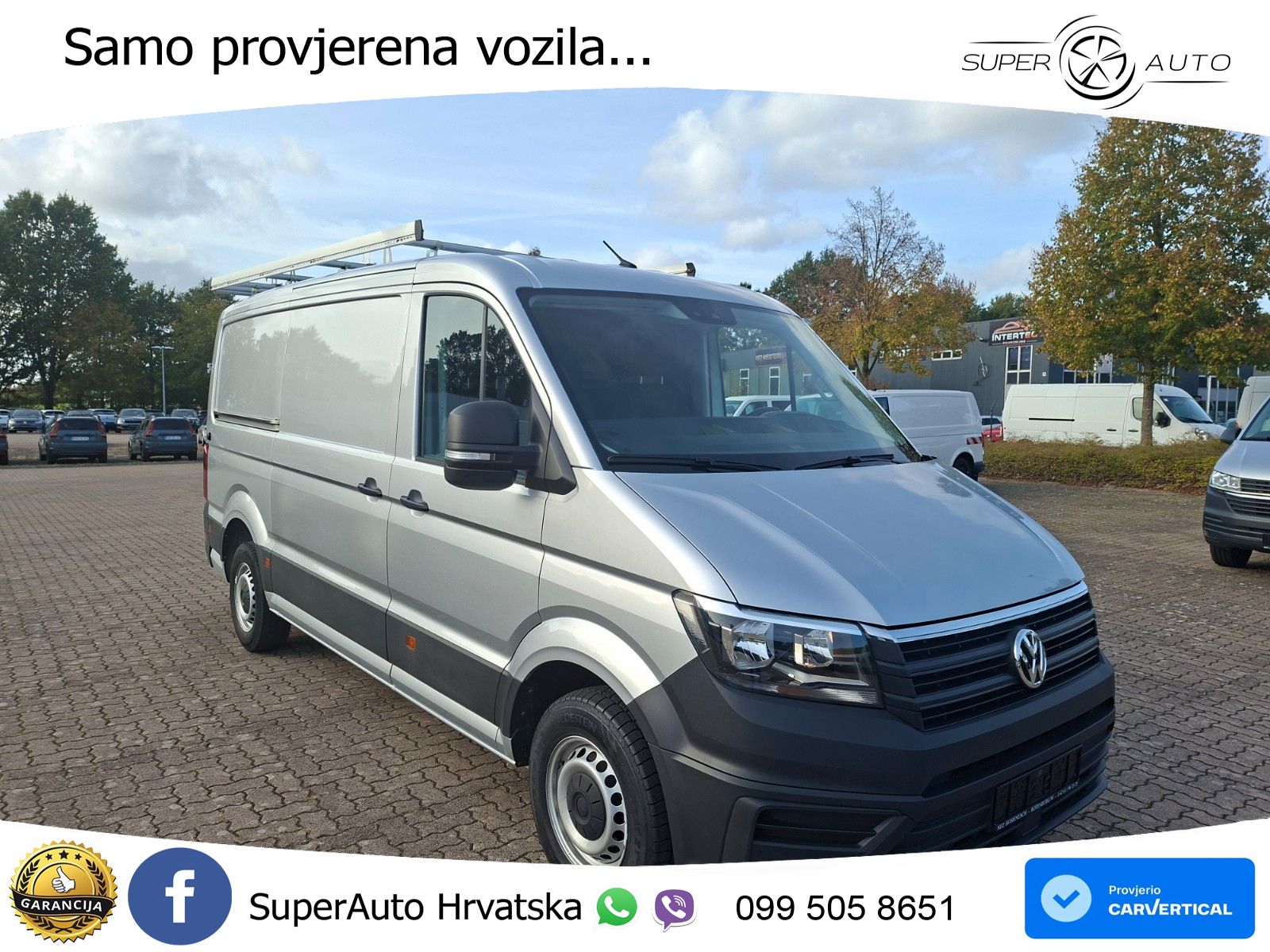 Volkswagen Crafter 35 Kasten Automatik AHK Kamera Navi 140 KS