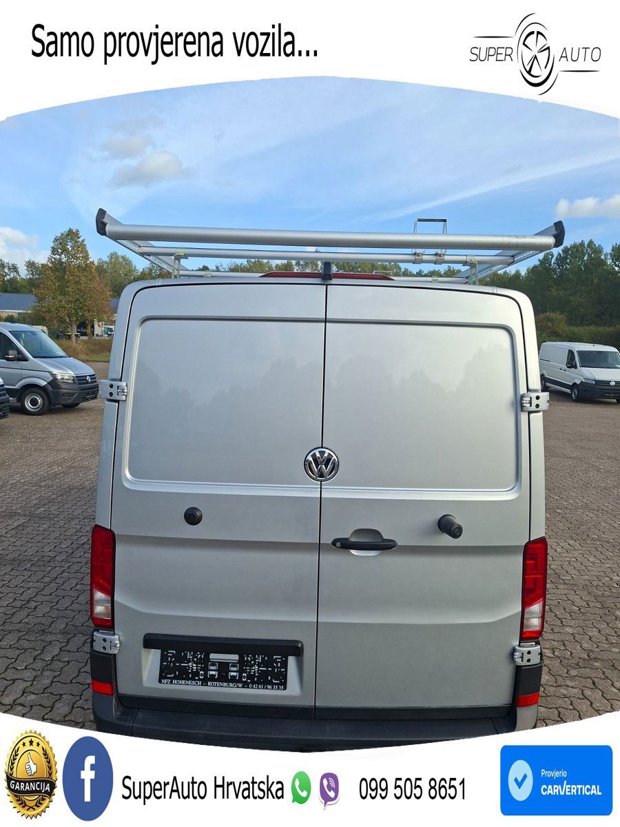 Volkswagen Crafter 35 Kasten Automatik AHK Kamera Navi 140 KS