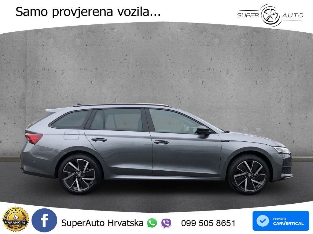 Škoda Octavia Combi 2.0 TDI (150 KS) DSG SportLine LED+GR SJED+ACC