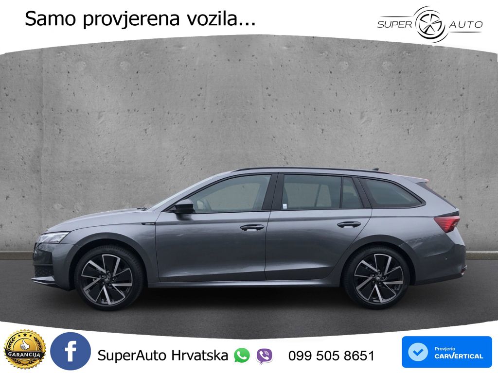 Škoda Octavia Combi 2.0 TDI (150 KS) DSG SportLine LED+GR SJED+ACC
