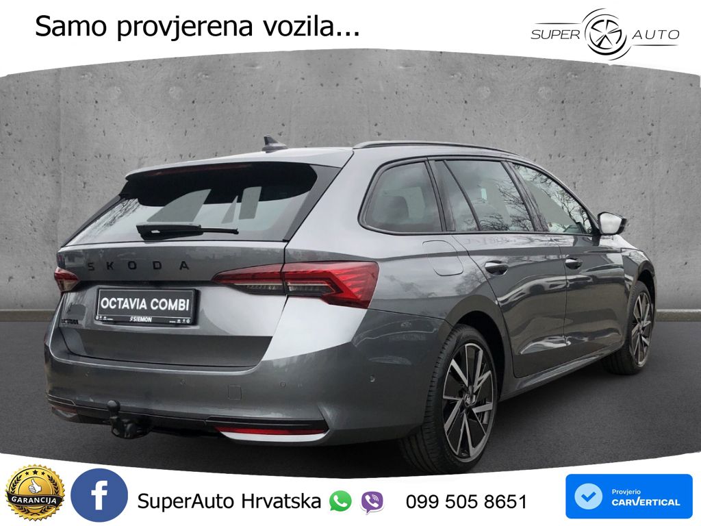 Škoda Octavia Combi 2.0 TDI (150 KS) DSG SportLine LED+GR SJED+ACC