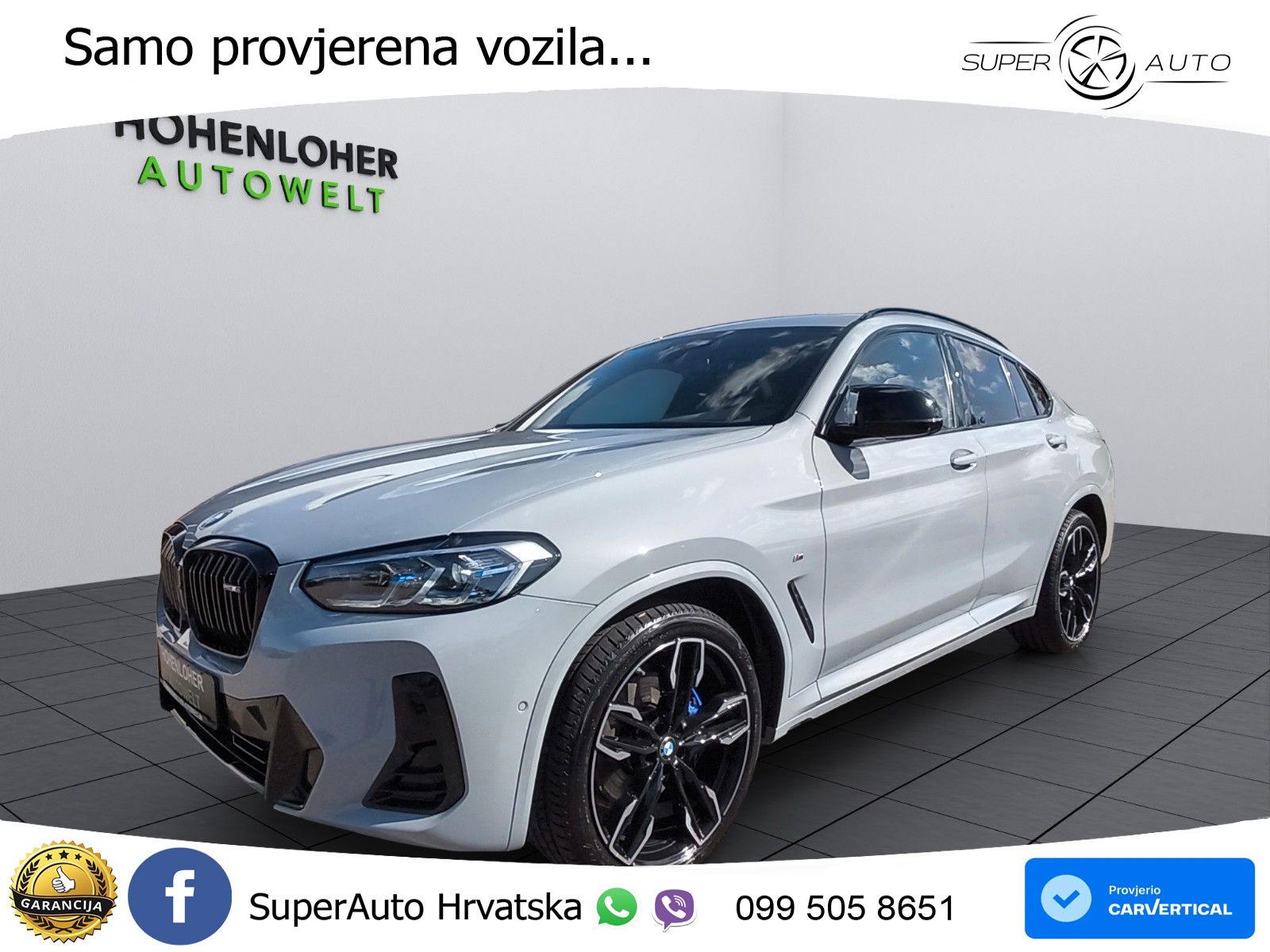 BMW X4 M40d (340 KS) xDrive Steptronic LED+GR SJED+ACC