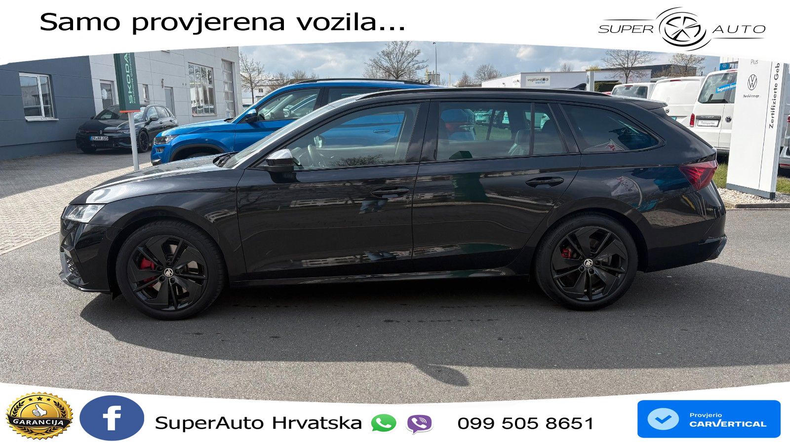 Škoda Octavia Combi RS 2.0 TSI (245 KS) DSG LED+GR SJED+ACC