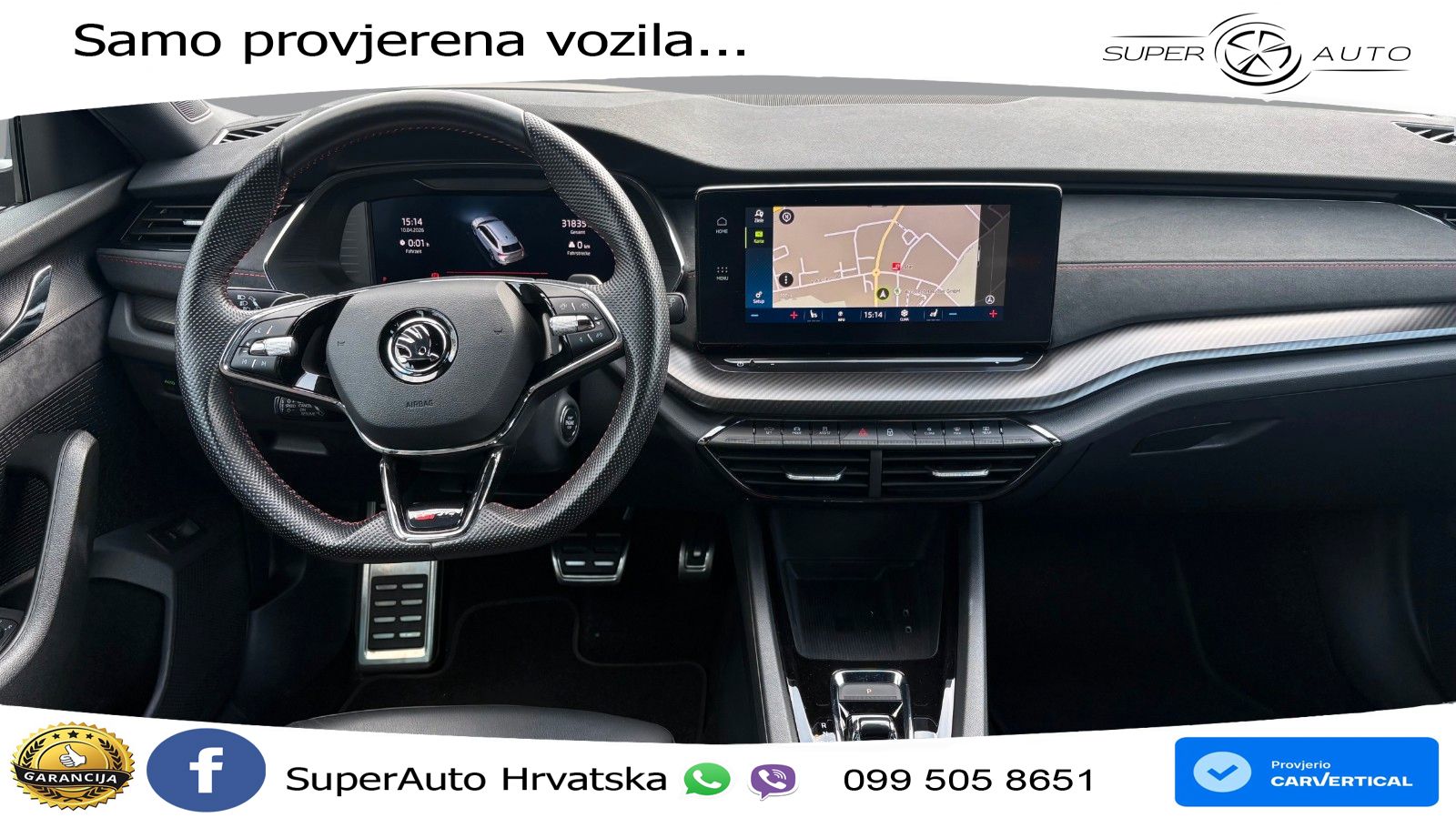 Škoda Octavia Combi RS 2.0 TSI (245 KS) DSG LED+GR SJED+ACC