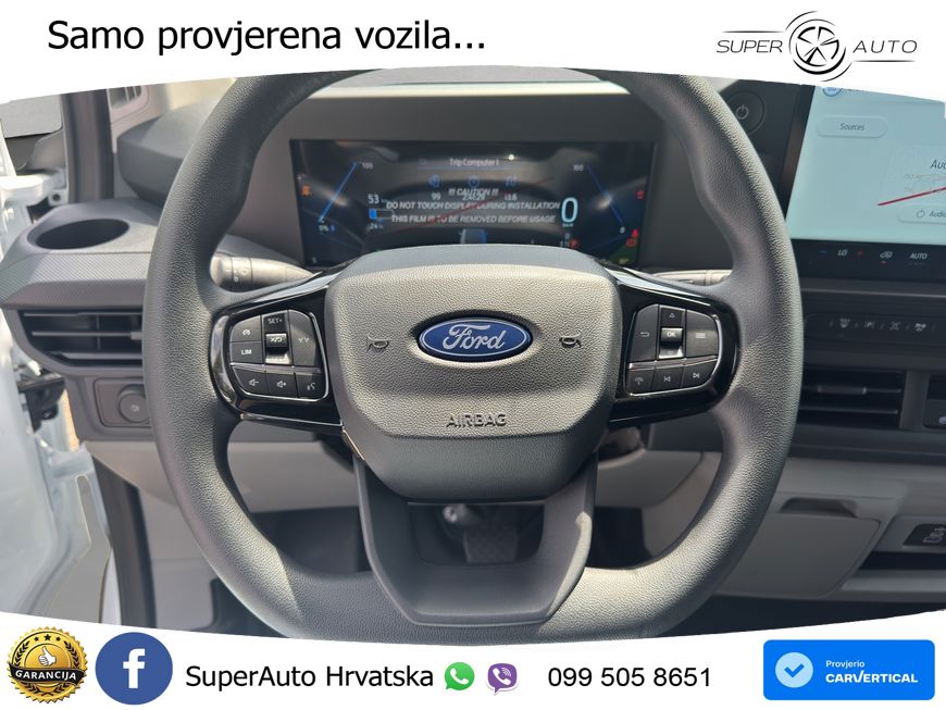 Ford e-Transit Custom 320 L1H1 LKW HA Trend 136 KS