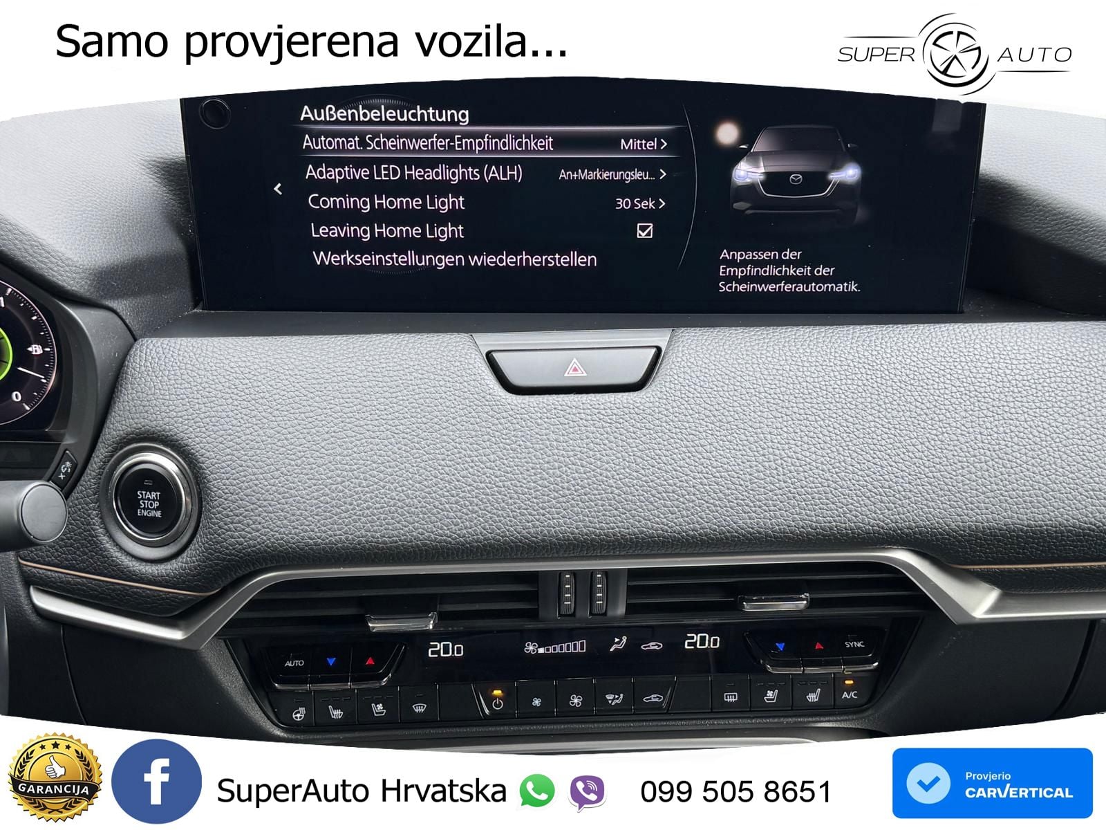 Mazda CX-60 3.3 e-Skyactiv D (254 KS) AWD Automatic LED+GR SJED+ACC