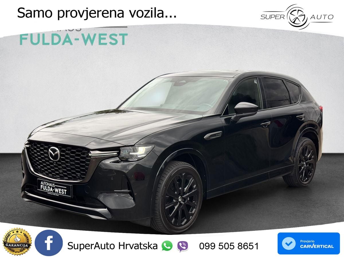 Mazda CX-60 3.3 e-Skyactiv D (254 KS) AWD Automatic LED+GR SJED+ACC
