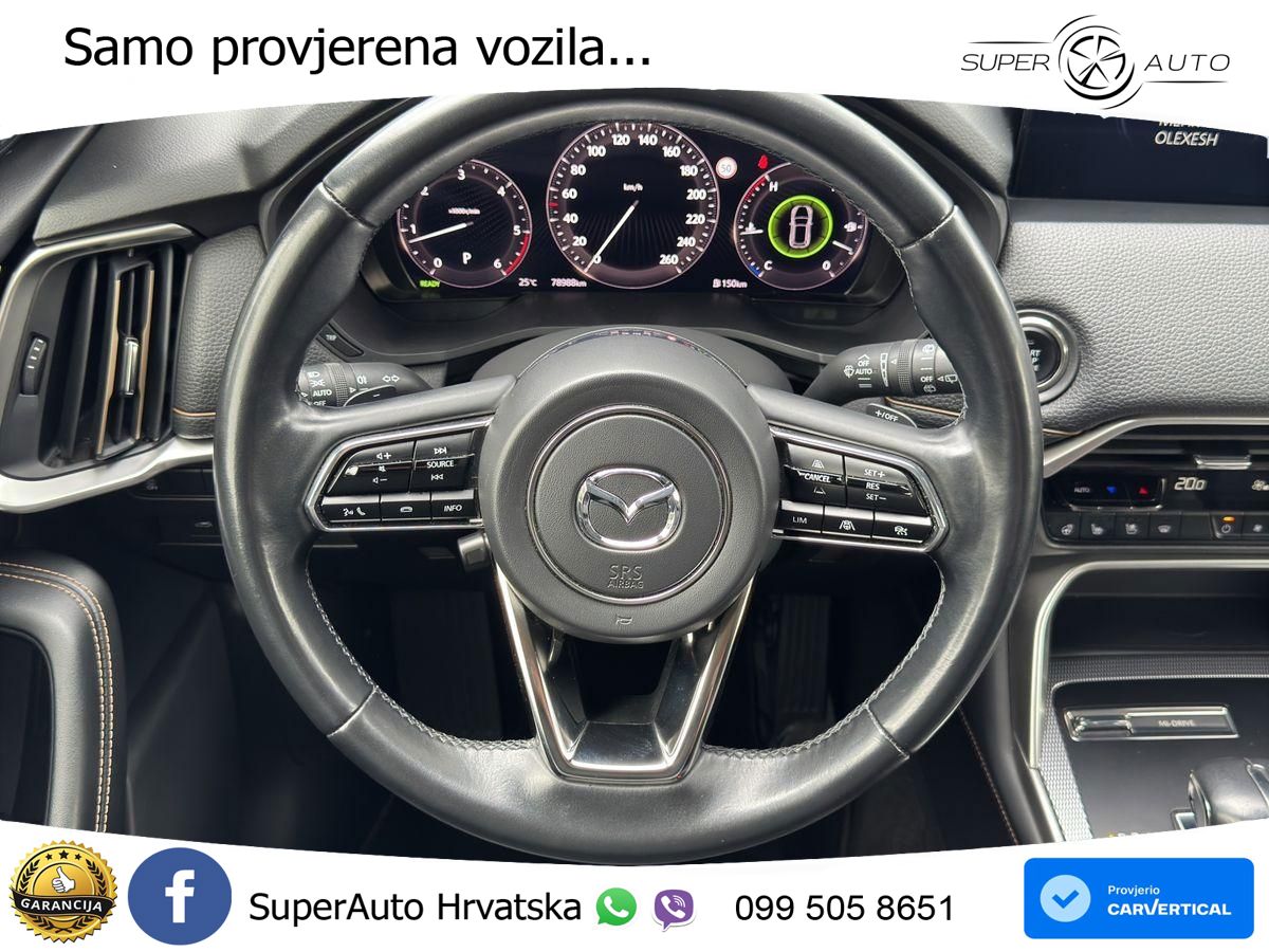 Mazda CX-60 3.3 e-Skyactiv D (254 KS) AWD Automatic LED+GR SJED+ACC