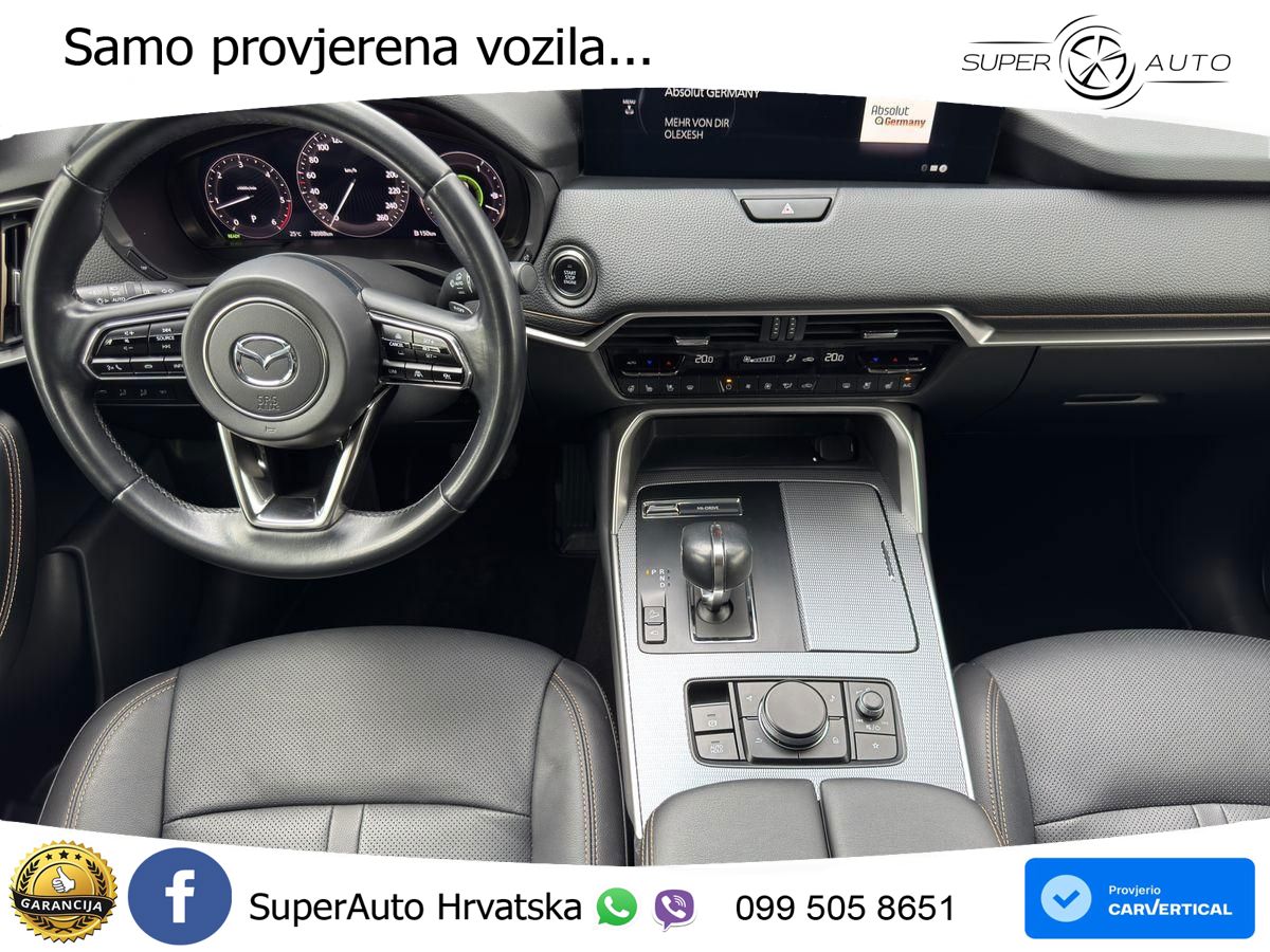 Mazda CX-60 3.3 e-Skyactiv D (254 KS) AWD Automatic LED+GR SJED+ACC