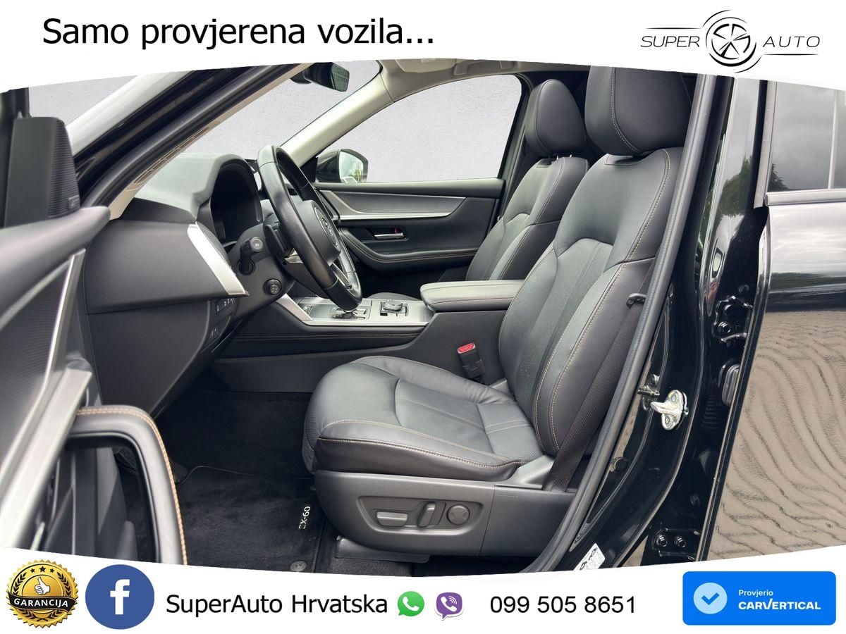 Mazda CX-60 3.3 e-Skyactiv D (254 KS) AWD Automatic LED+GR SJED+ACC