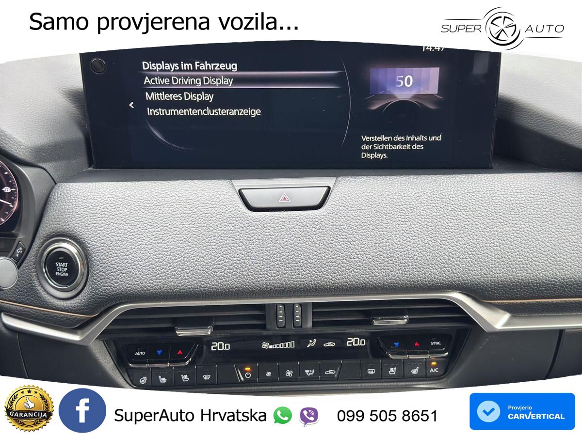 Mazda CX-60 3.3 e-Skyactiv D (254 KS) AWD Automatic LED+GR SJED+ACC