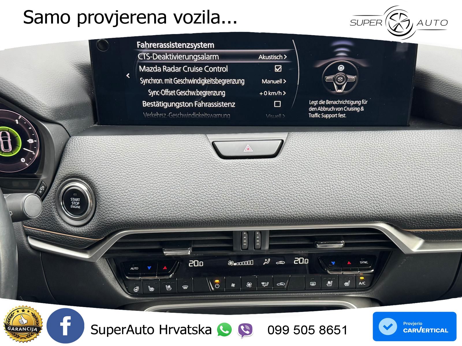 Mazda CX-60 3.3 e-Skyactiv D (254 KS) AWD Automatic LED+GR SJED+ACC