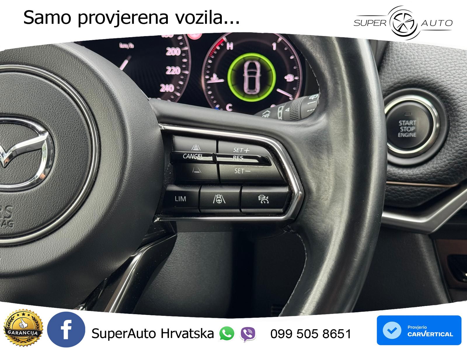 Mazda CX-60 3.3 e-Skyactiv D (254 KS) AWD Automatic LED+GR SJED+ACC