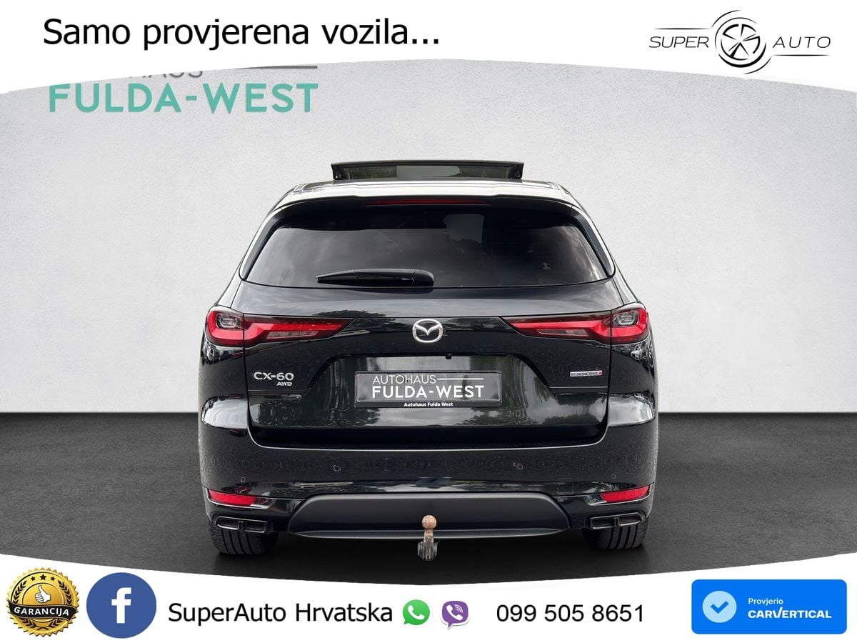 Mazda CX-60 3.3 e-Skyactiv D (254 KS) AWD Automatic LED+GR SJED+ACC