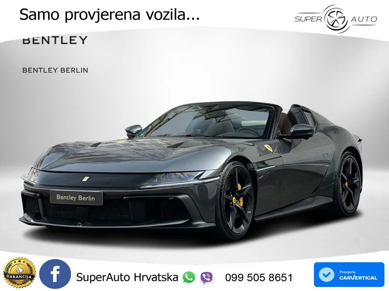 Ferrari 12Cilindri Spider 6.5 V12 (830 KS) F1 DCT ZRAČNI+ACC+GR SJED+360