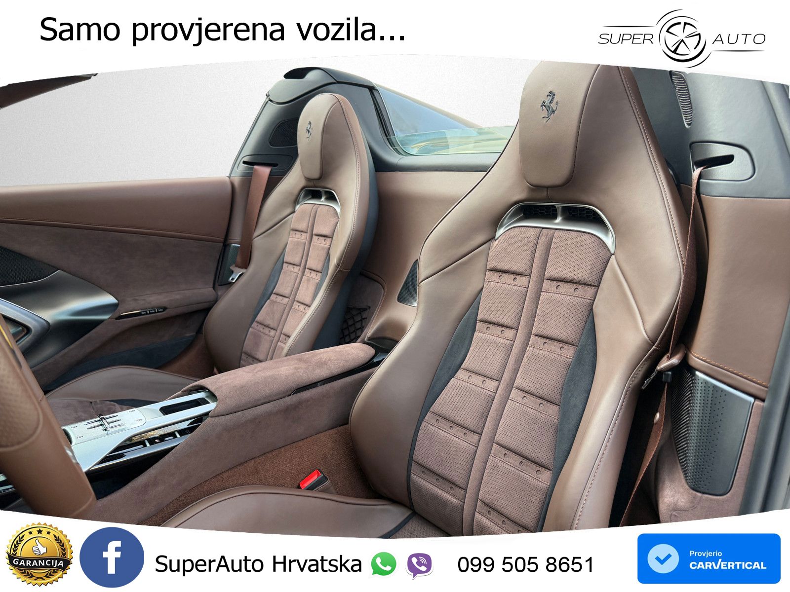 Ferrari 12Cilindri Spider 6.5 V12 (830 KS) F1 DCT ZRAČNI+ACC+GR SJED+360