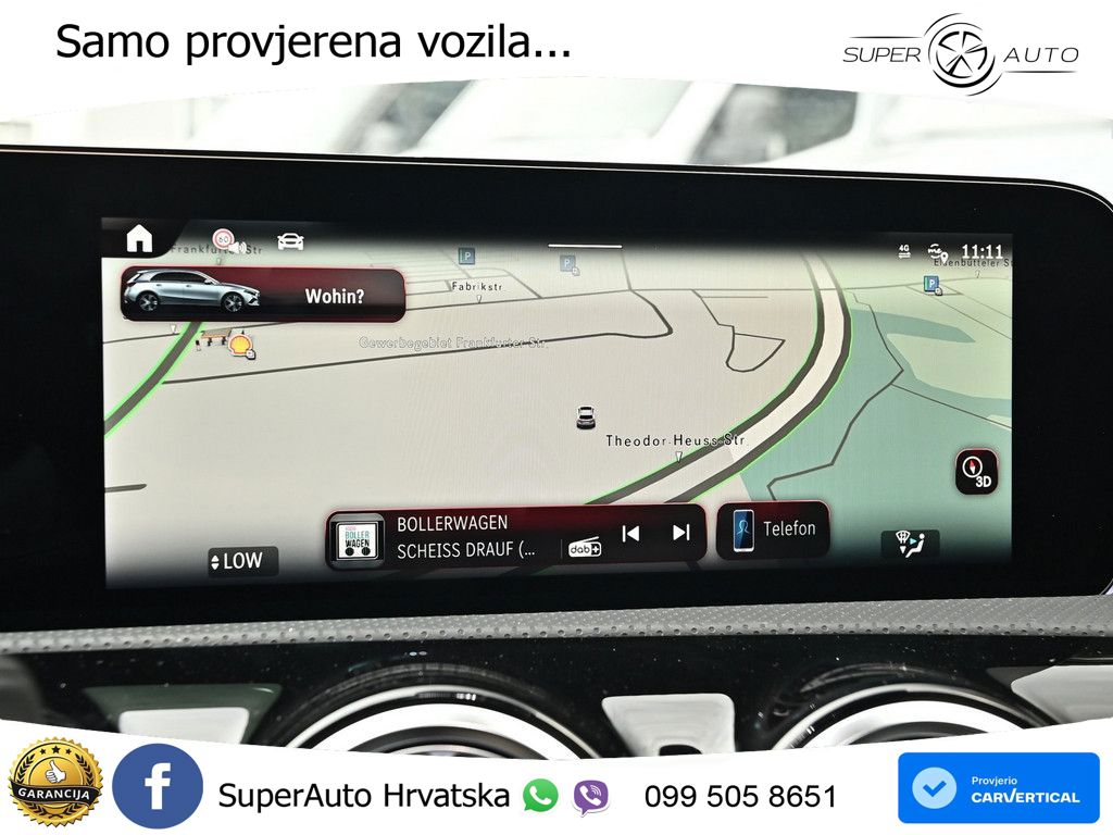 Mercedes-Benz A 180 7G-DCT LED+GR SJED+ACC