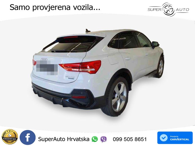 Audi Q3 40 TDI (200 KS) quattro S tronic S line LED+GR SJED+ACC