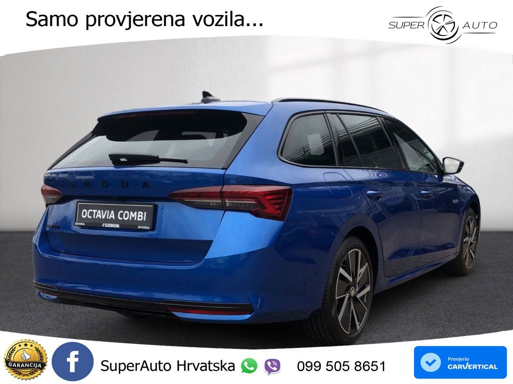 Škoda Octavia Combi 1.5 TSI (150 KS) DSG SportLine LED+GR SJED+ACC