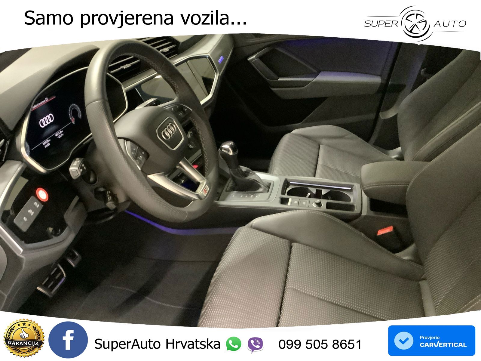 Audi Q3 II Sportback 40 TFSI (190 KS) quattro S tronic S line LED+GR SJED+ACC