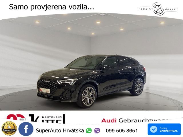 Audi Q3 II Sportback 40 TFSI (190 KS) quattro S tronic S line LED+GR SJED+ACC