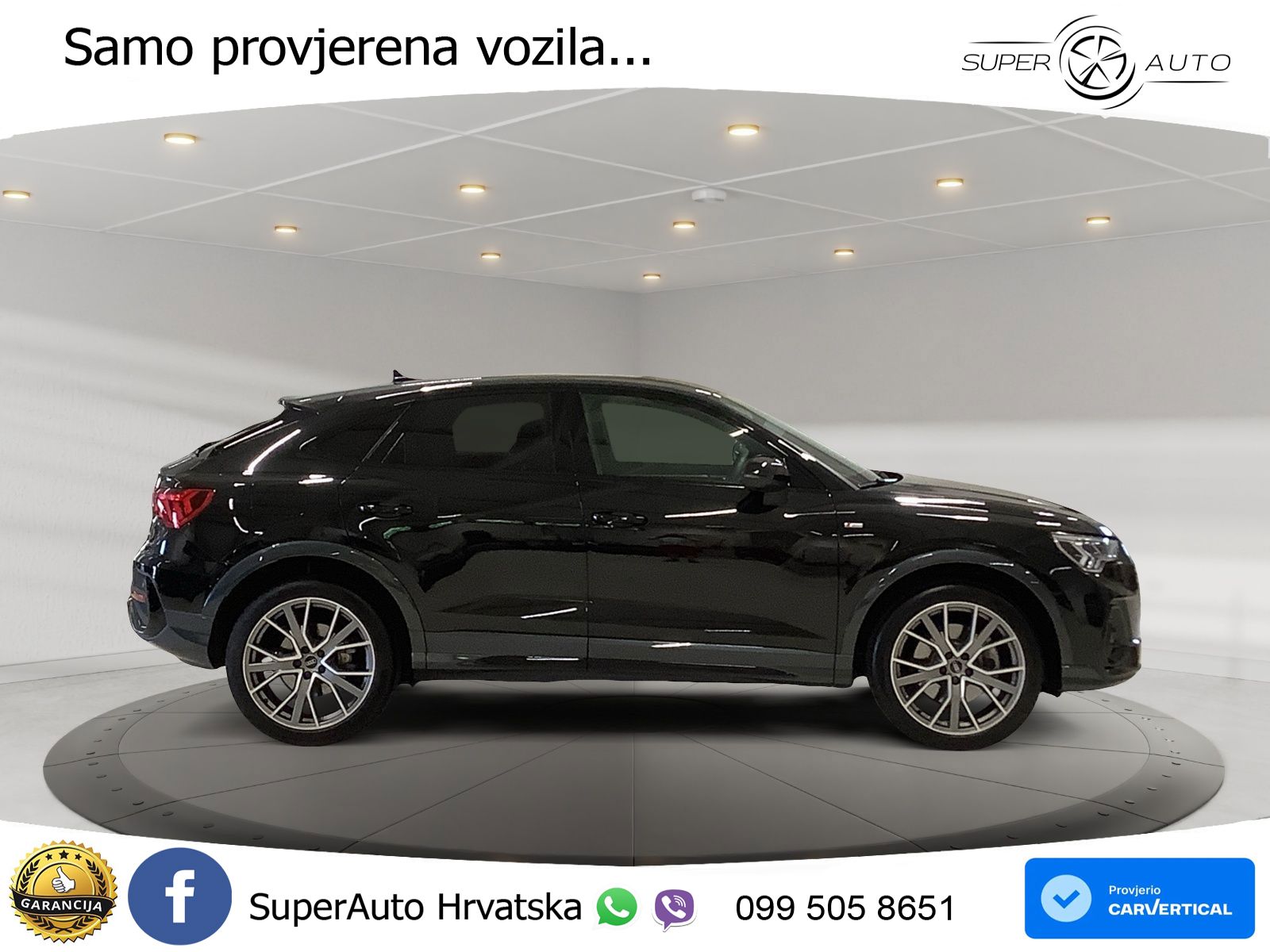 Audi Q3 II Sportback 40 TFSI (190 KS) quattro S tronic S line LED+GR SJED+ACC