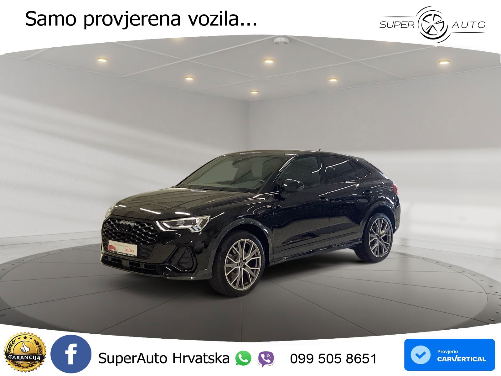 Audi Q3 II Sportback 40 TFSI (190 KS) quattro S tronic S line LED+GR SJED+ACC