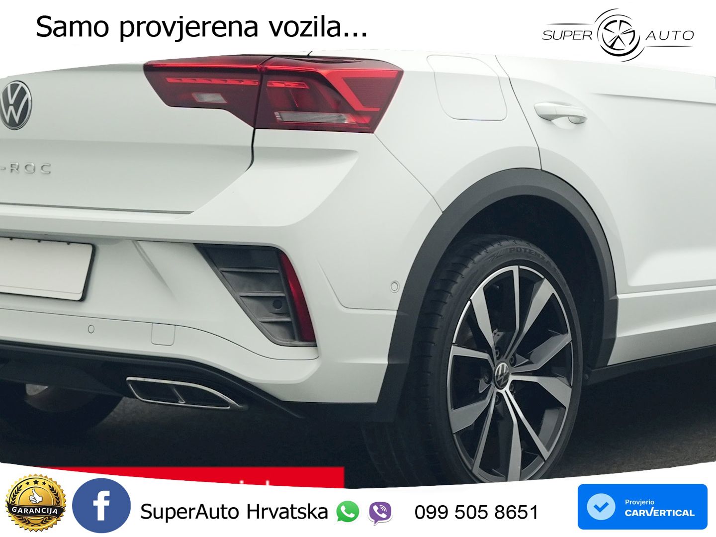 Volkswagen T-Roc 1.5 TSI (150 KS) DSG LED+GR SJED+ACC