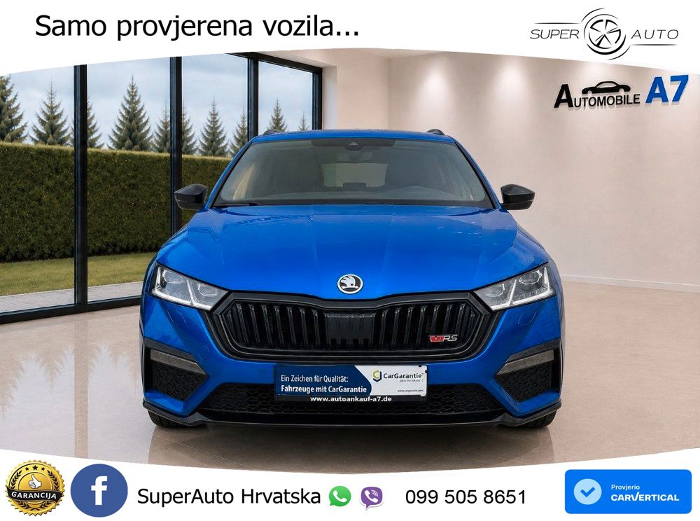 Škoda Octavia Combi RS 2.0 TDI (200 KS) 4x4 DSG LED+GR SJED+ACC