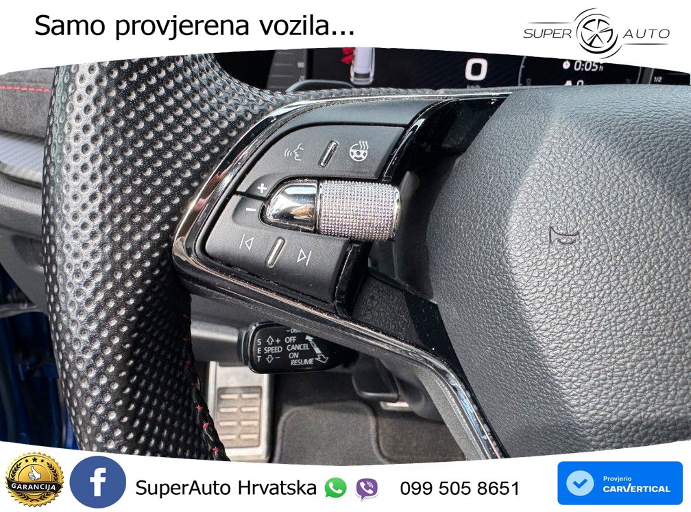 Škoda Octavia Combi RS 2.0 TDI (200 KS) 4x4 DSG LED+GR SJED+ACC