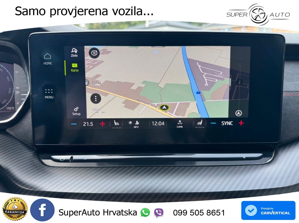 Škoda Octavia Combi RS 2.0 TDI (200 KS) 4x4 DSG LED+GR SJED+ACC