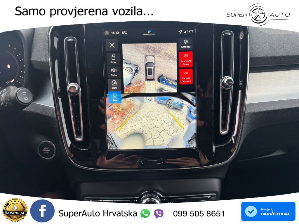 Volvo XC40 2.0 B3 163 KS Automatic LED+GR SJED+ACC