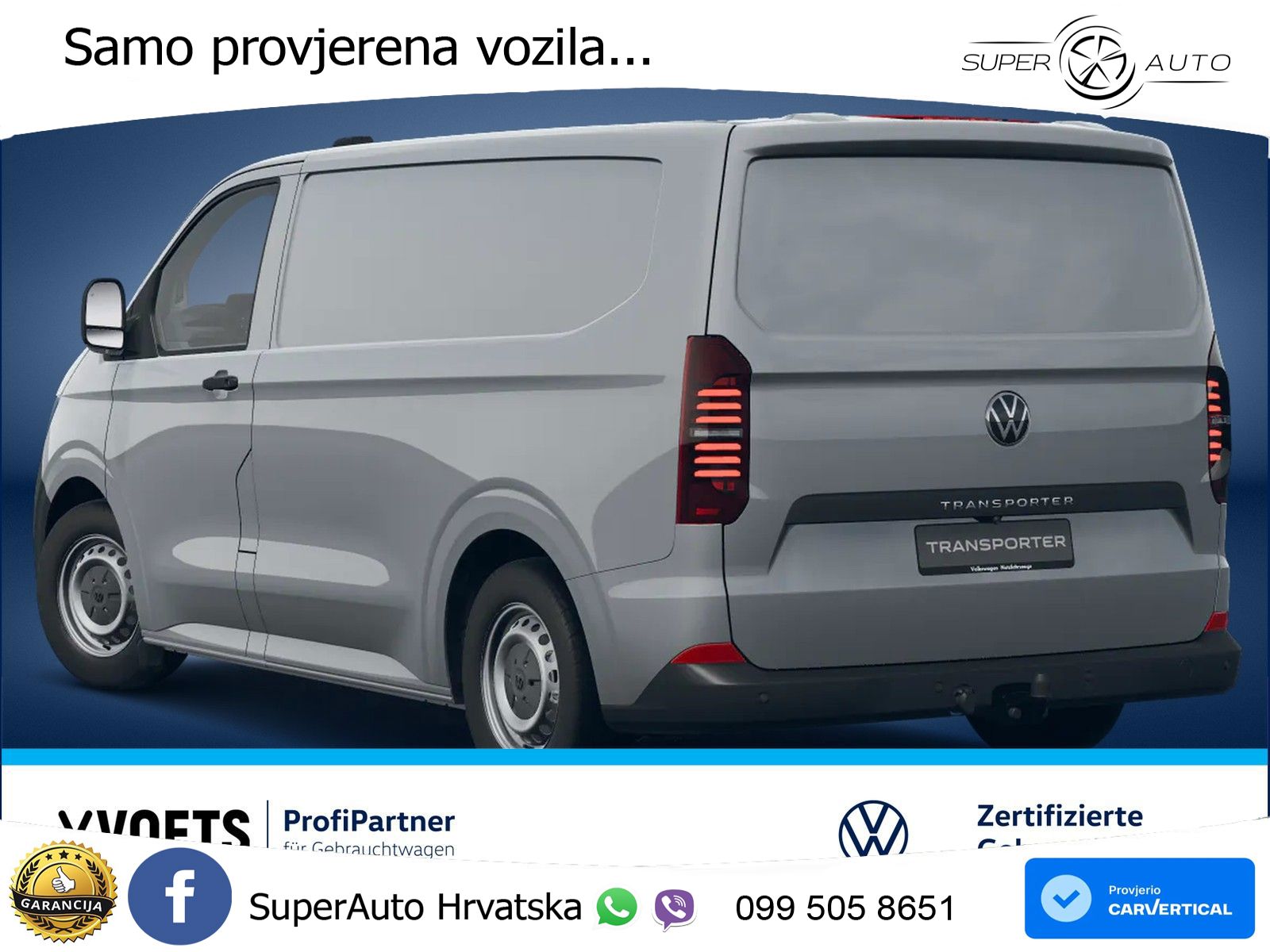 Volkswagen Transporter Kasten 2.0 TDI LED+AHK+RearView+PDC 150 KS