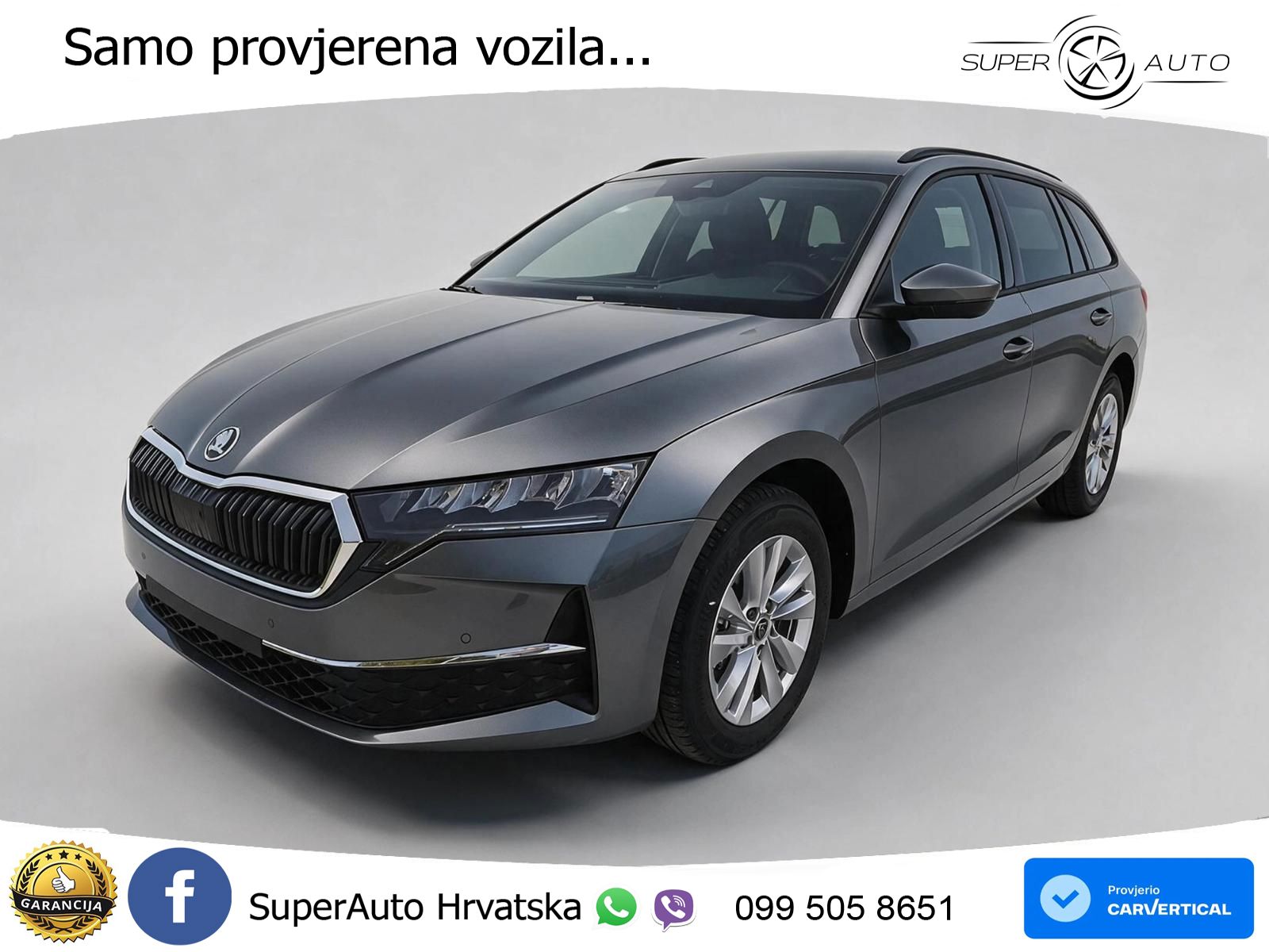 Škoda Octavia Combi 2.0 TDI (150 KS) DSG Selection LED+GR SJED+ACC