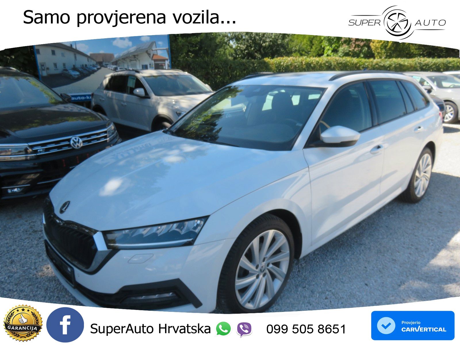 Škoda Octavia Combi 2.0 TDI (150 KS) DSG LED+GR SJED+ACC