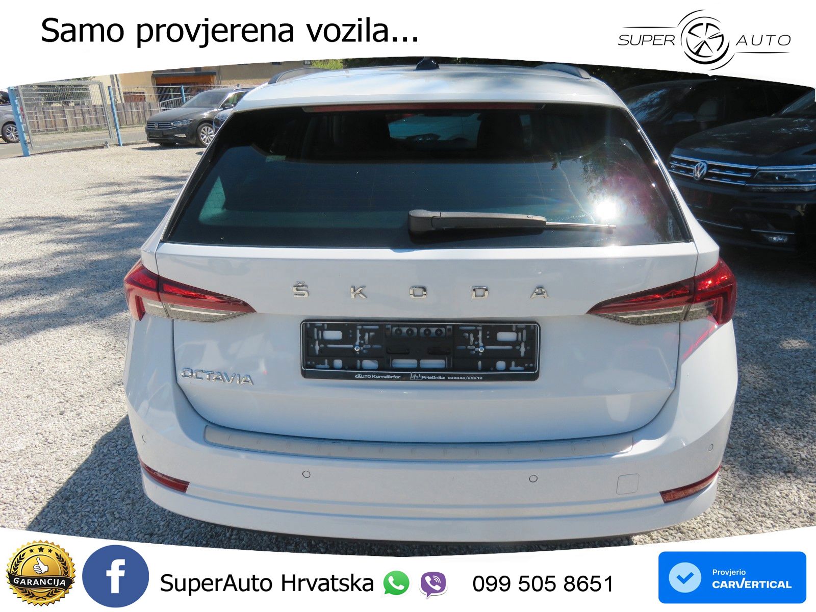 Škoda Octavia Combi 2.0 TDI (150 KS) DSG LED+GR SJED+ACC