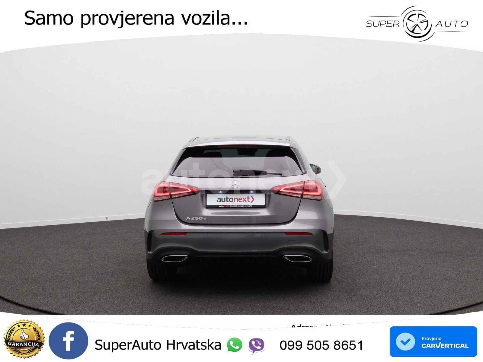 Mercedes-Benz A 250e 8G-DCT AMG LED+GR SJED+ACC