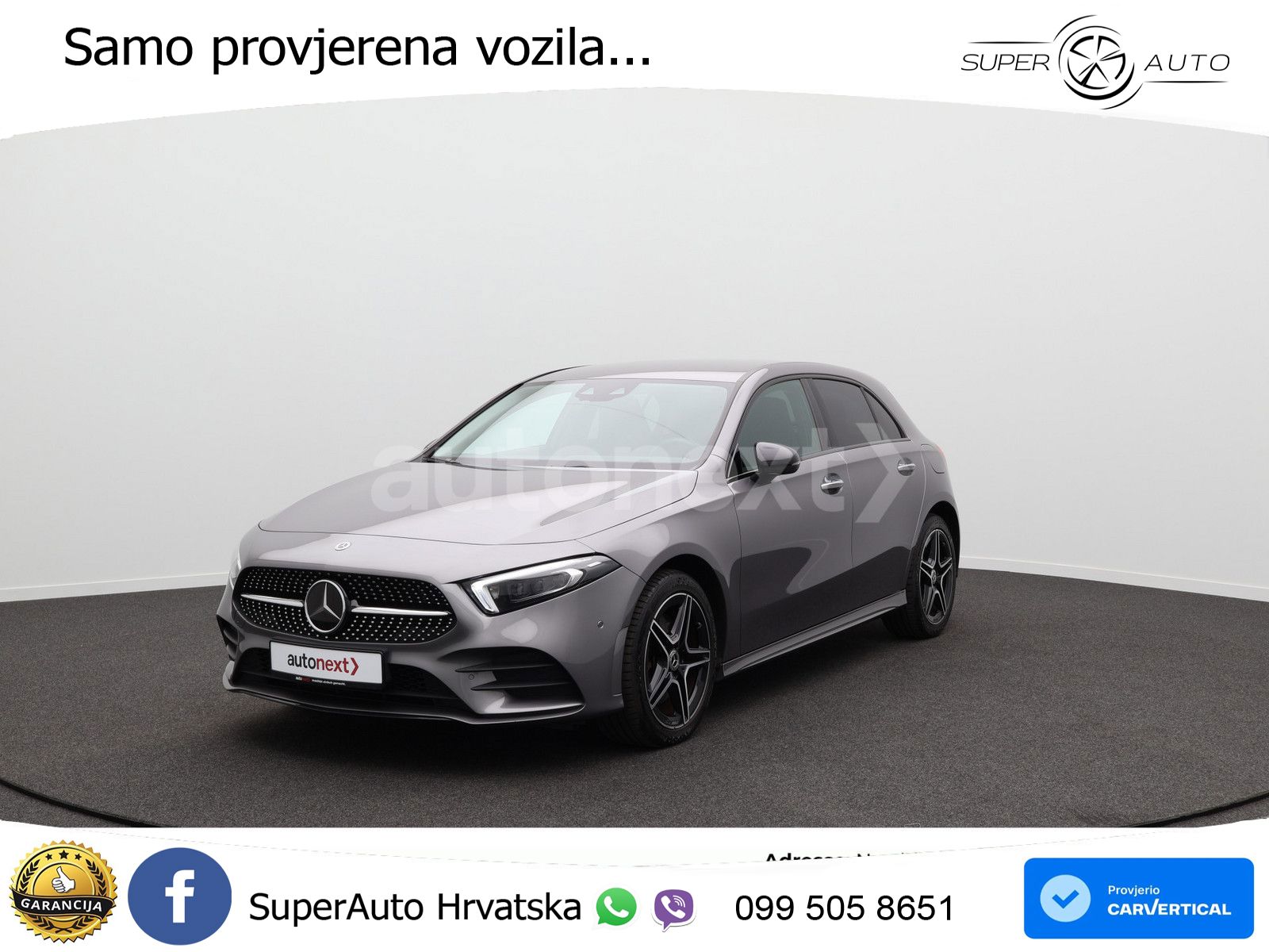 Mercedes-Benz A 250e 8G-DCT AMG LED+GR SJED+ACC