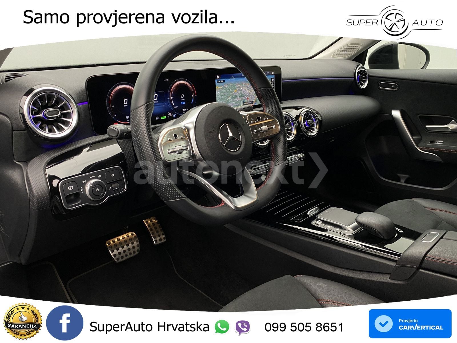 Mercedes-Benz A 250e 8G-DCT AMG LED+GR SJED+ACC