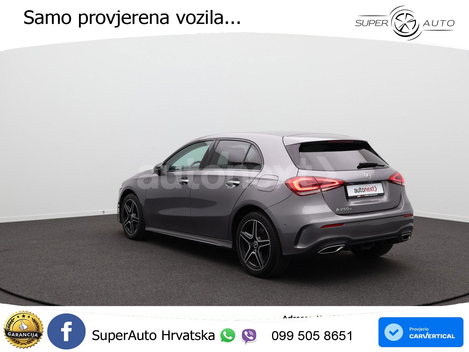 Mercedes-Benz A 250e 8G-DCT AMG LED+GR SJED+ACC