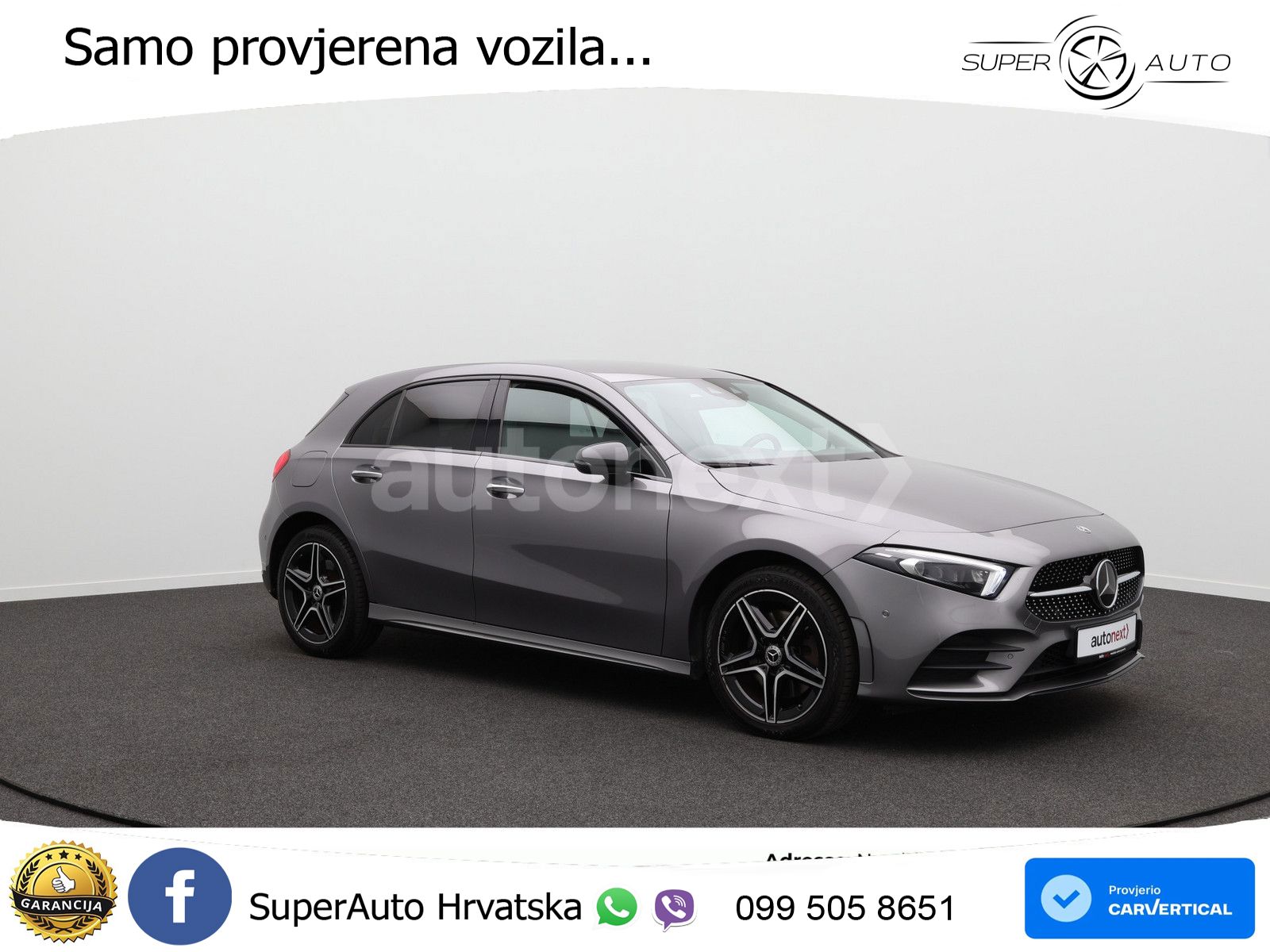 Mercedes-Benz A 250e 8G-DCT AMG LED+GR SJED+ACC