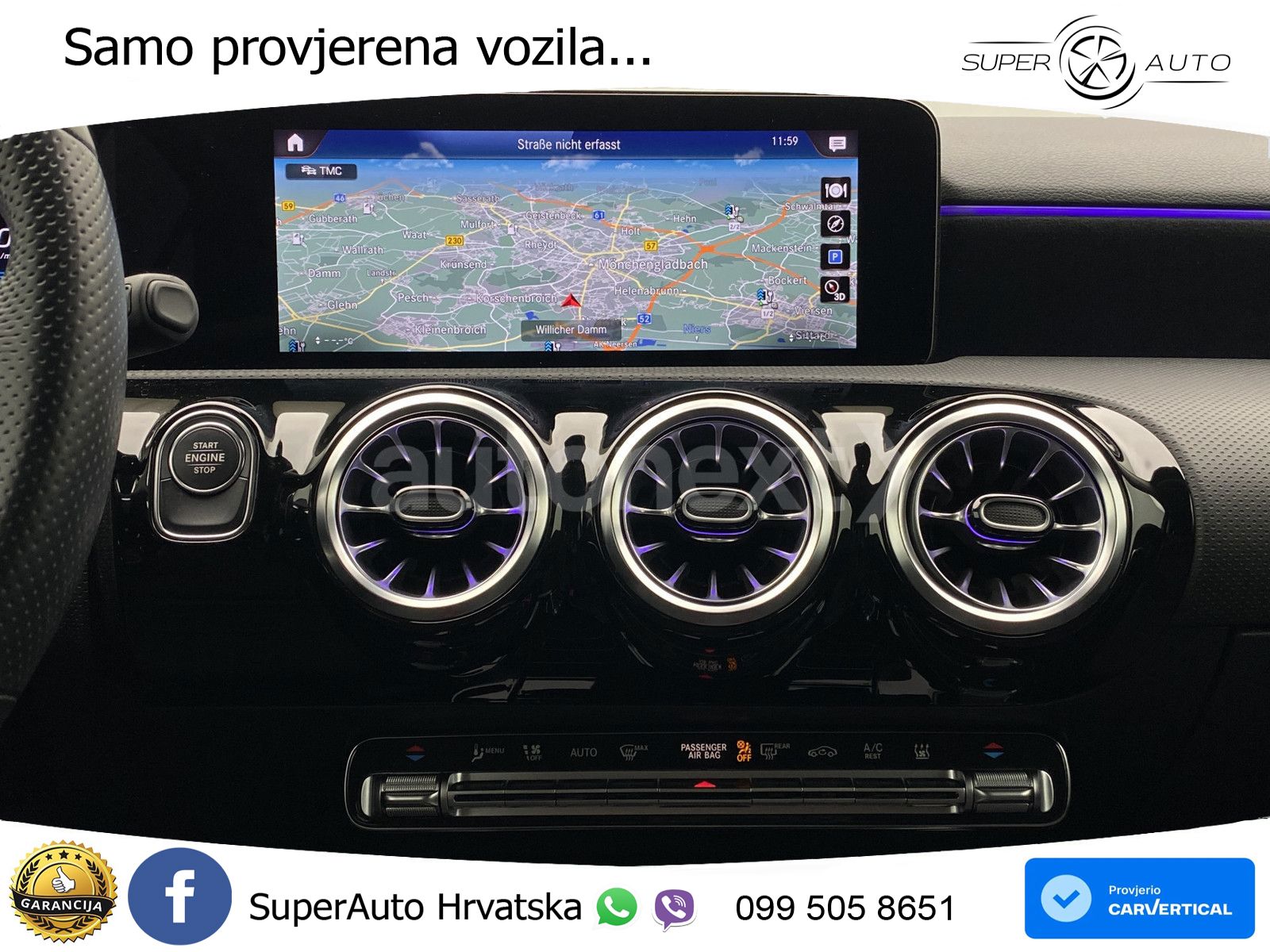 Mercedes-Benz A 250e 8G-DCT AMG LED+GR SJED+ACC