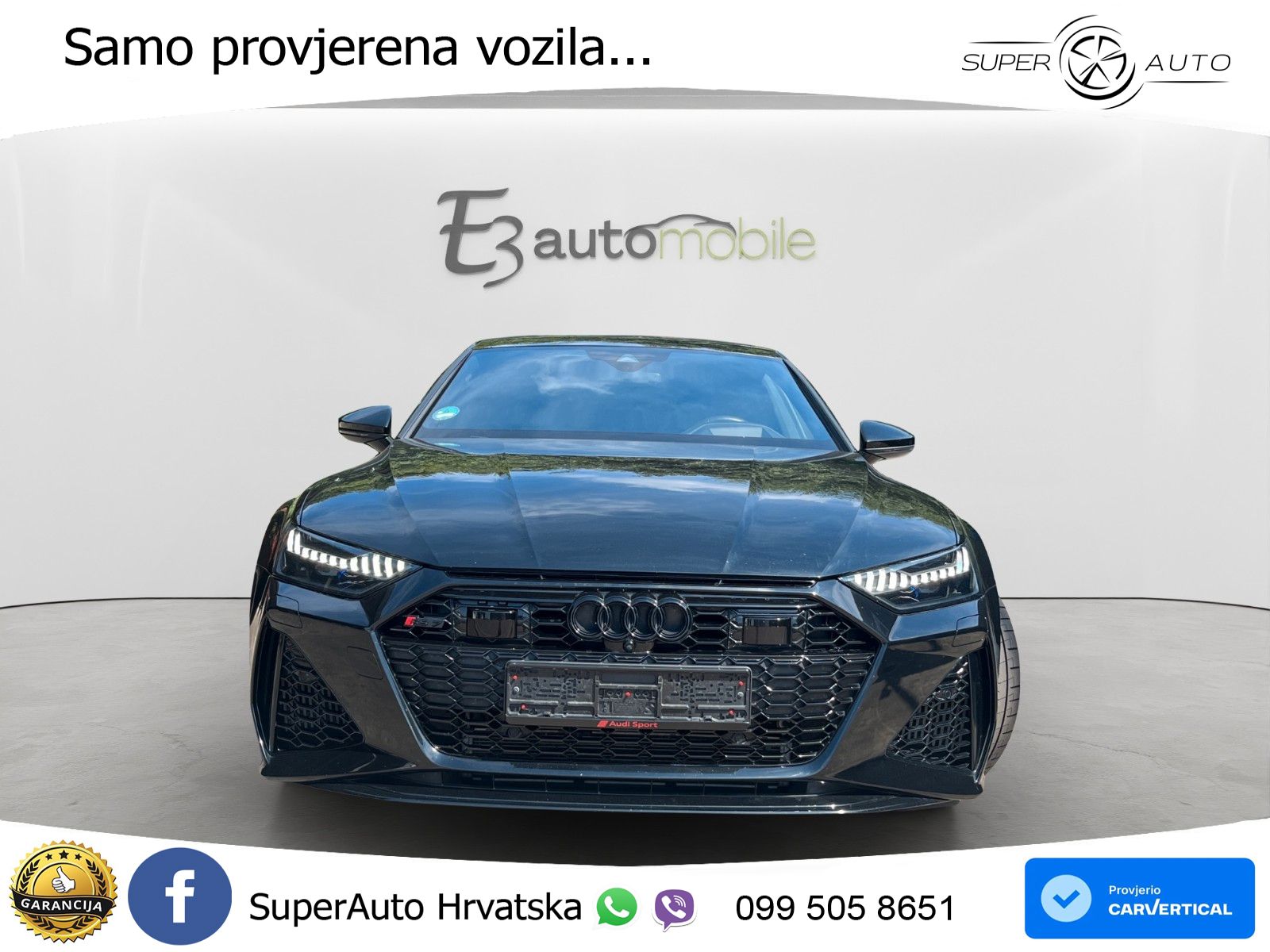 Audi RS7 4.0 TFSI V8 (600 KS) quattro tiptronic