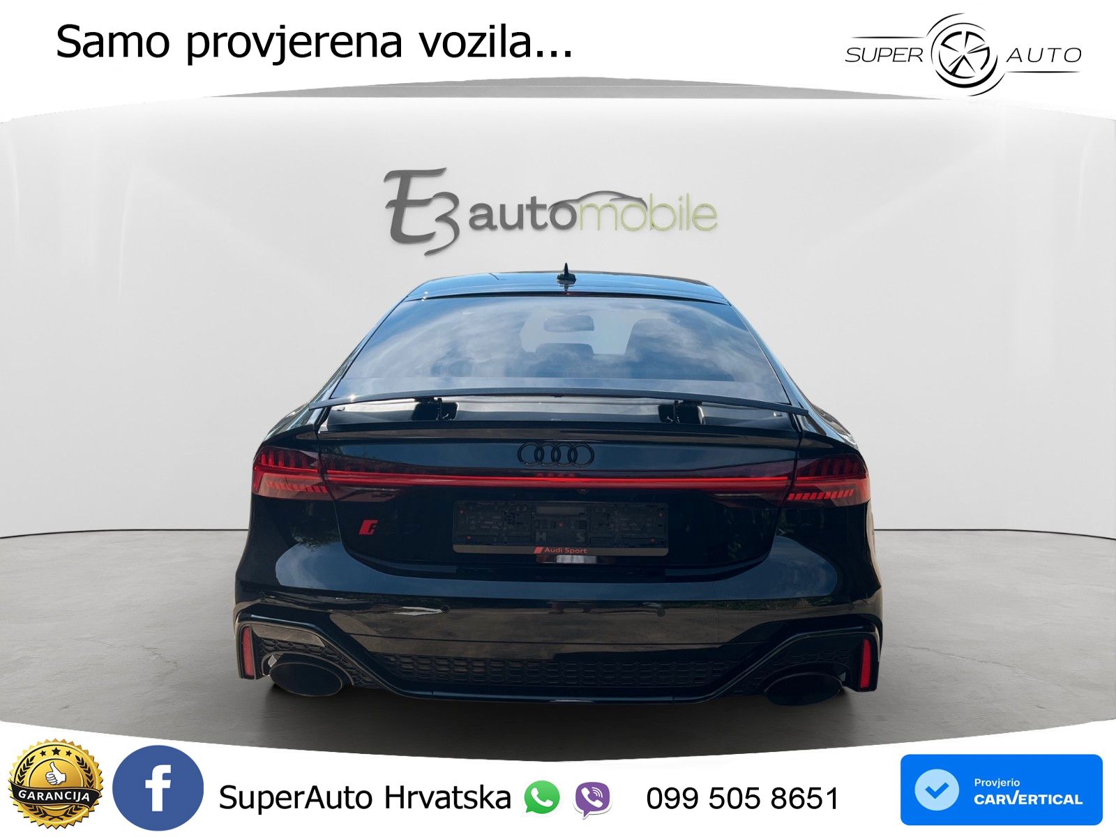 Audi RS7 4.0 TFSI V8 (600 KS) quattro tiptronic