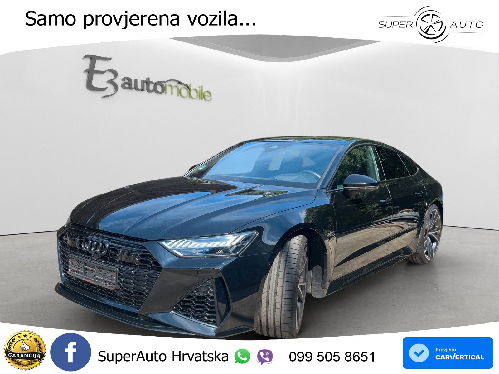Audi RS7 4.0 TFSI V8 (600 KS) quattro tiptronic