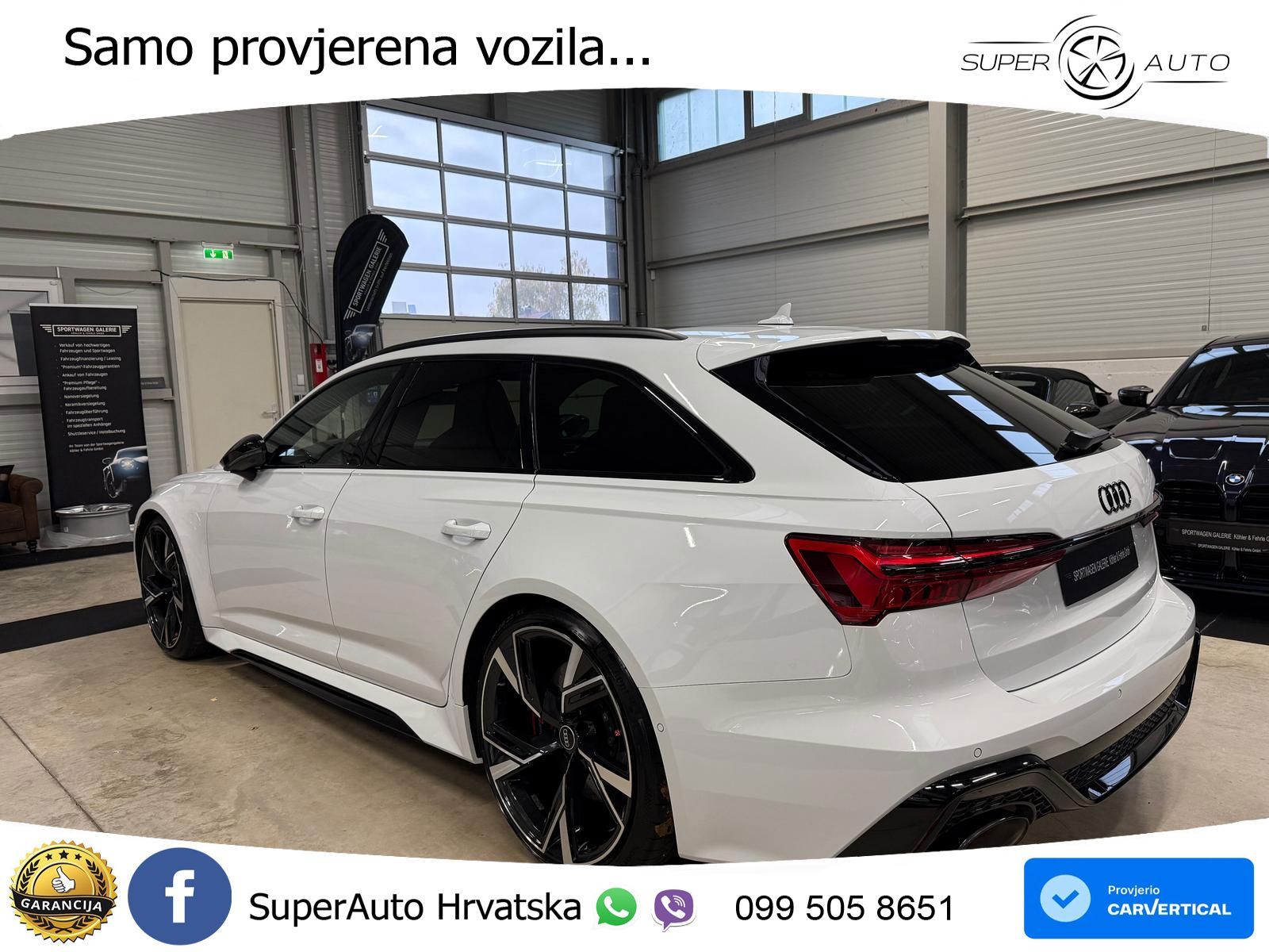 Audi RS6 Avant 4.0 TFSI V8 (600 KS) quattro Tiptronic LED+GR SJED+ACC