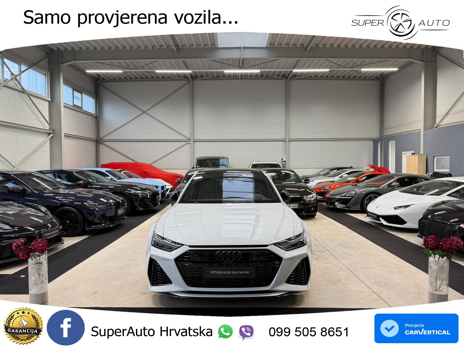 Audi RS6 Avant 4.0 TFSI V8 (600 KS) quattro Tiptronic LED+GR SJED+ACC